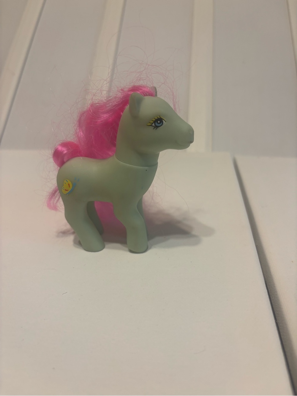 - [ ] G1 Sugar apple my little pony figure with butterfly